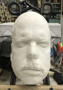Life Mask of Will Oldham Bonnie Prince Billy